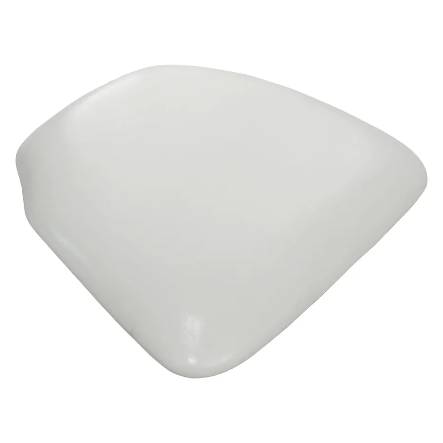 Подушка для стула "Тиффани" эко-кожа белая - Фото миниатюра 2