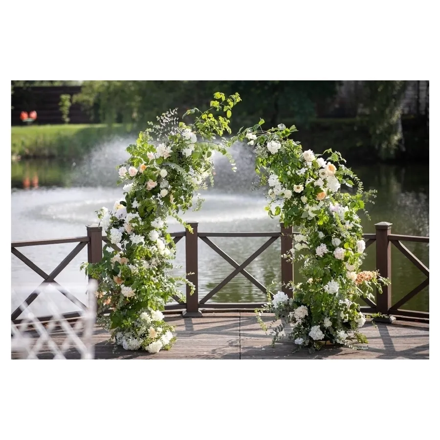 Арка "Тиль" стойки изогнутые 200см - Фото миниатюра 4