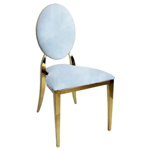 Стул "Вашингтон" золотой, аквамарин бархат