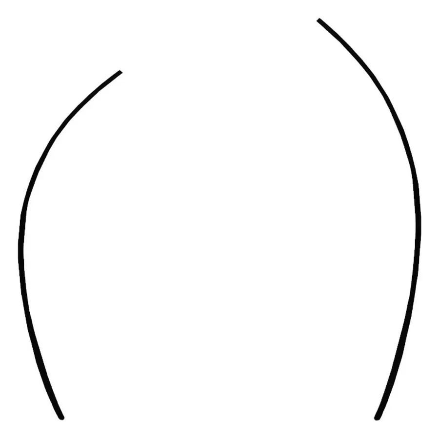 Набор стоек "Тиль" изогнутые 200 и 175см - Фото миниатюра 1