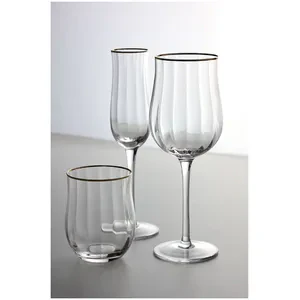 Набор бокалов "Санд" с золотым кантом - Фото 2