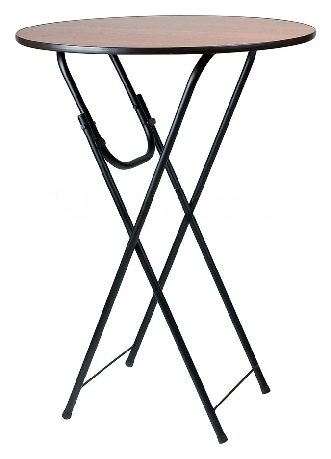 Стол коктейльный "Вольф Фуршет" коричневый 80