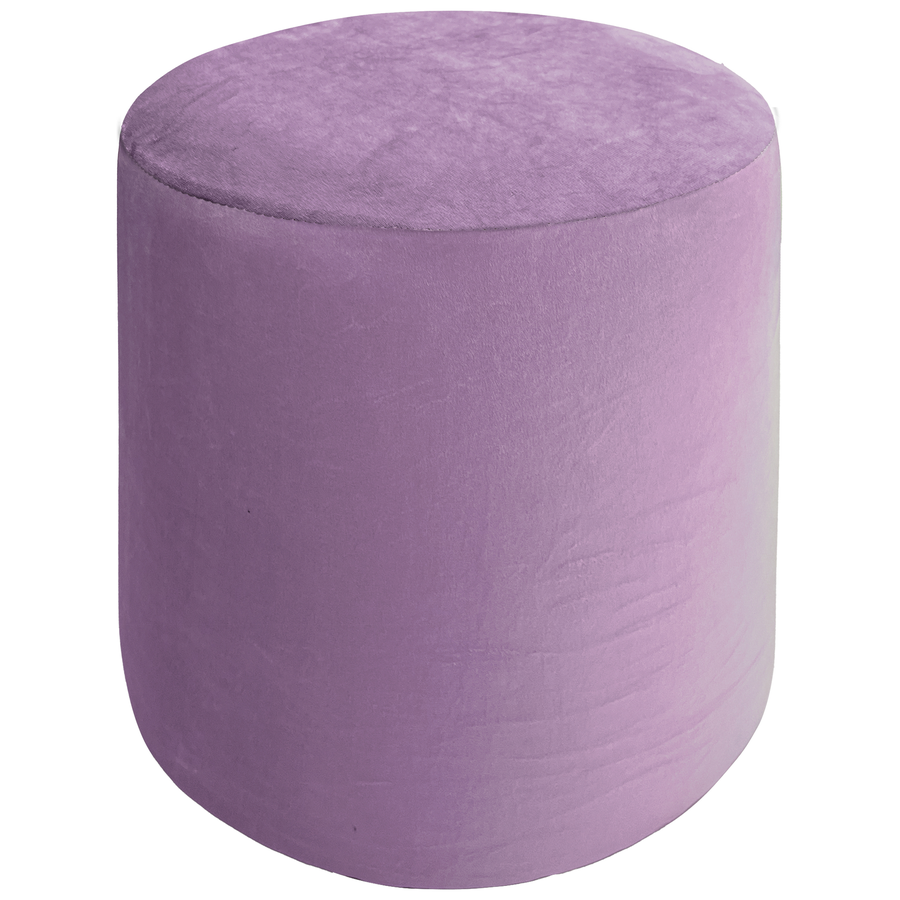 Чехол пуфик "Фуфик" мини фиалковый бархат - Фото миниатюра 1
