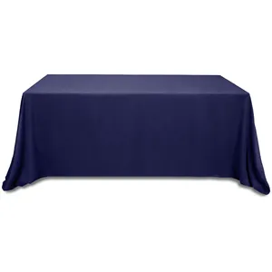 Скатерть канвас "Гамма" темно-синяя прямоугольная