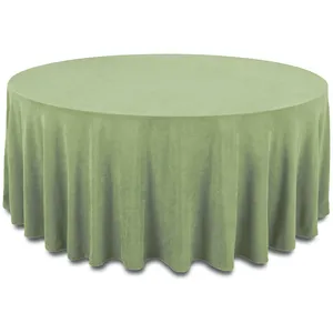 Скатерть канвас "Гамма" фисташковая круглая