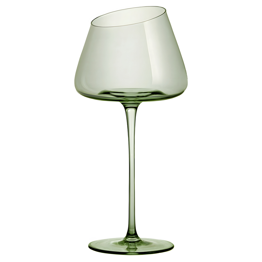 Бокал "Роулинг"  зеленый винный - Фото миниатюра 1