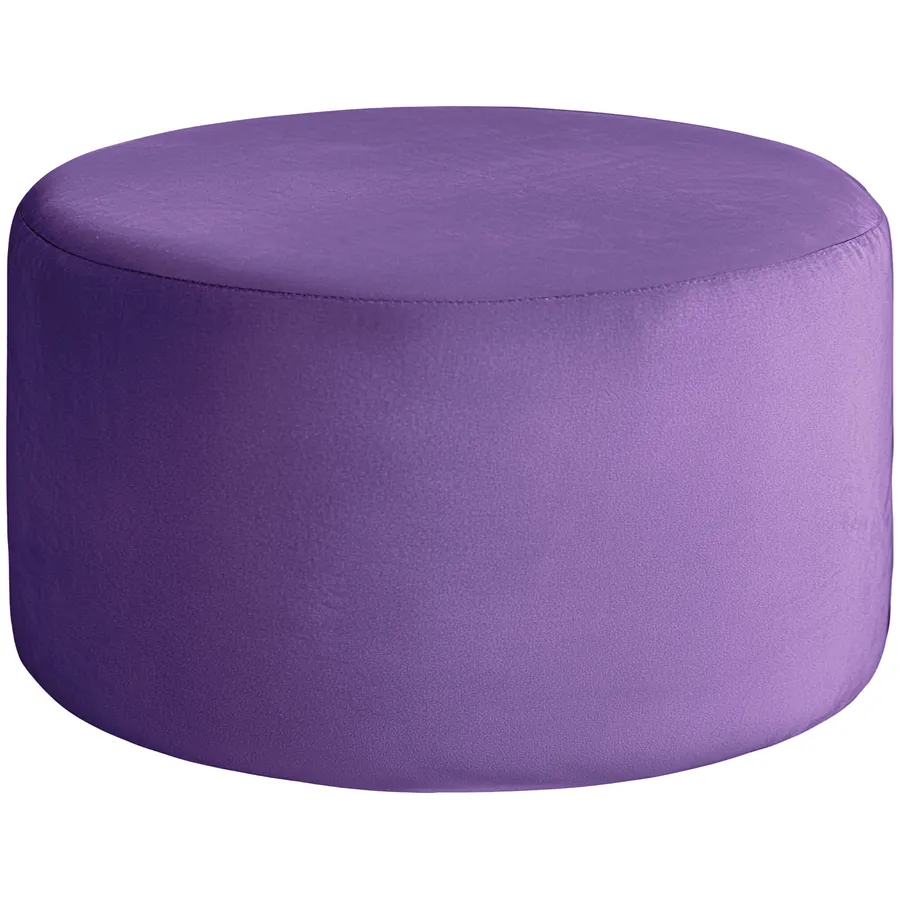 Пуфик "Фуфик" макс фиолетовый люпин бархат - Фото миниатюра 1