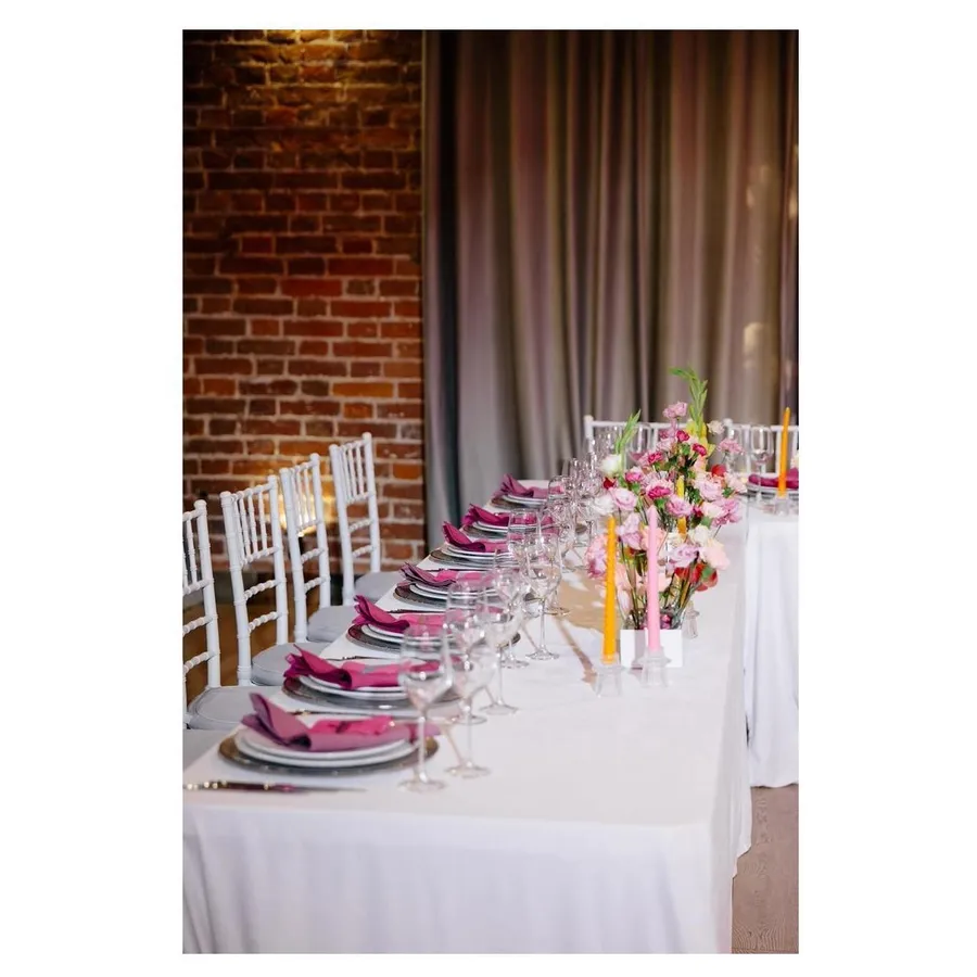 Скатерть канвас "Гамма+" белая прямоугольная - Фото миниатюра 2