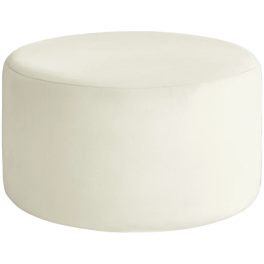 Чехол пуфик "Фуфик" макс жемчужный бархат - Фото миниатюра 1