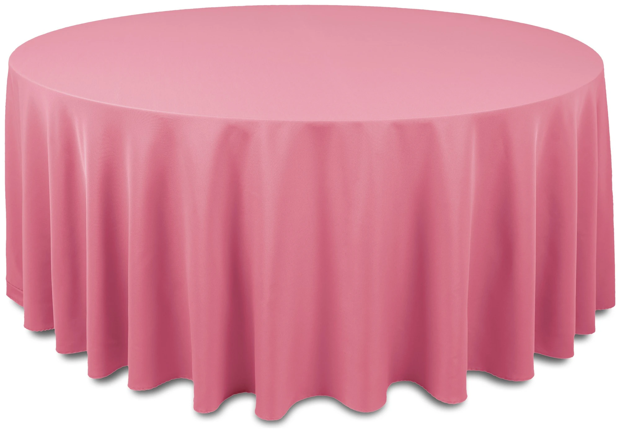 Скатерть "Альфа" розовый щербет круглая