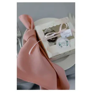 Салфетка "Альфа" пыльно-розовая - Фото 5