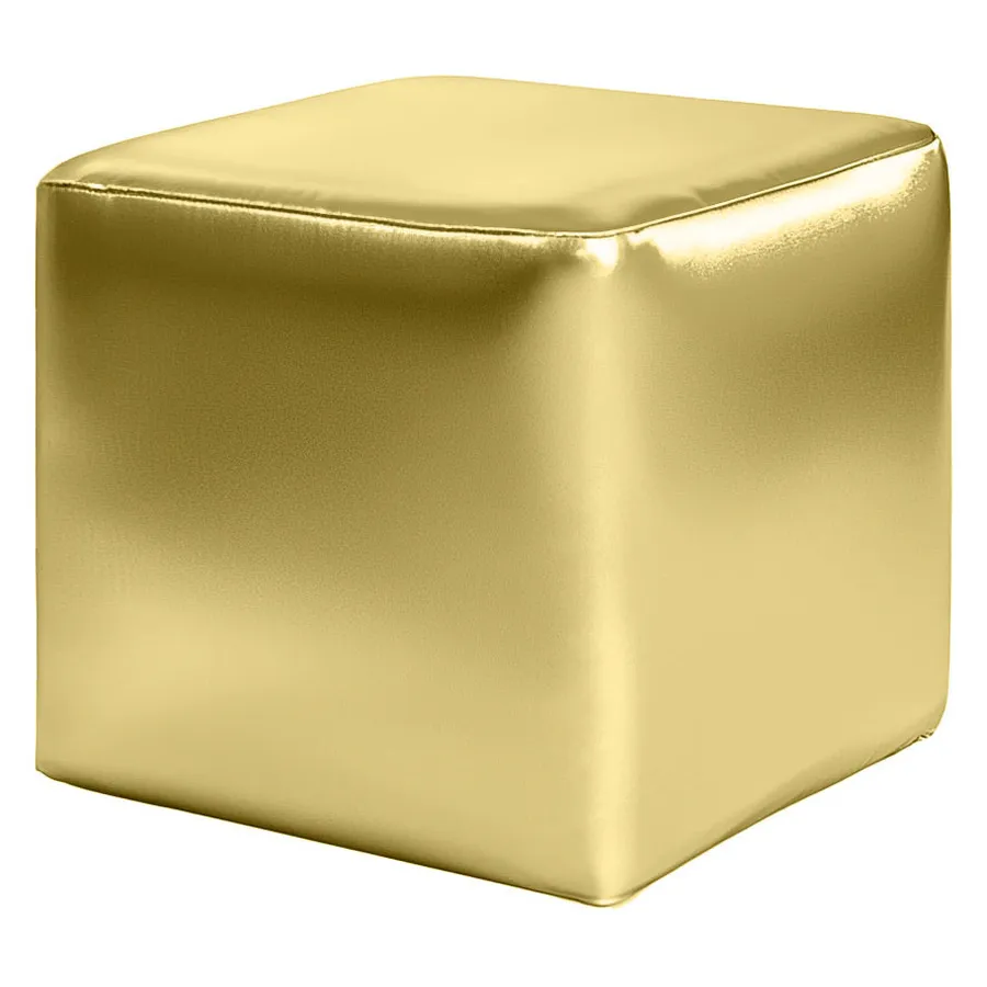 Пуфик "Квадро" | золотой - Фото миниатюра 2