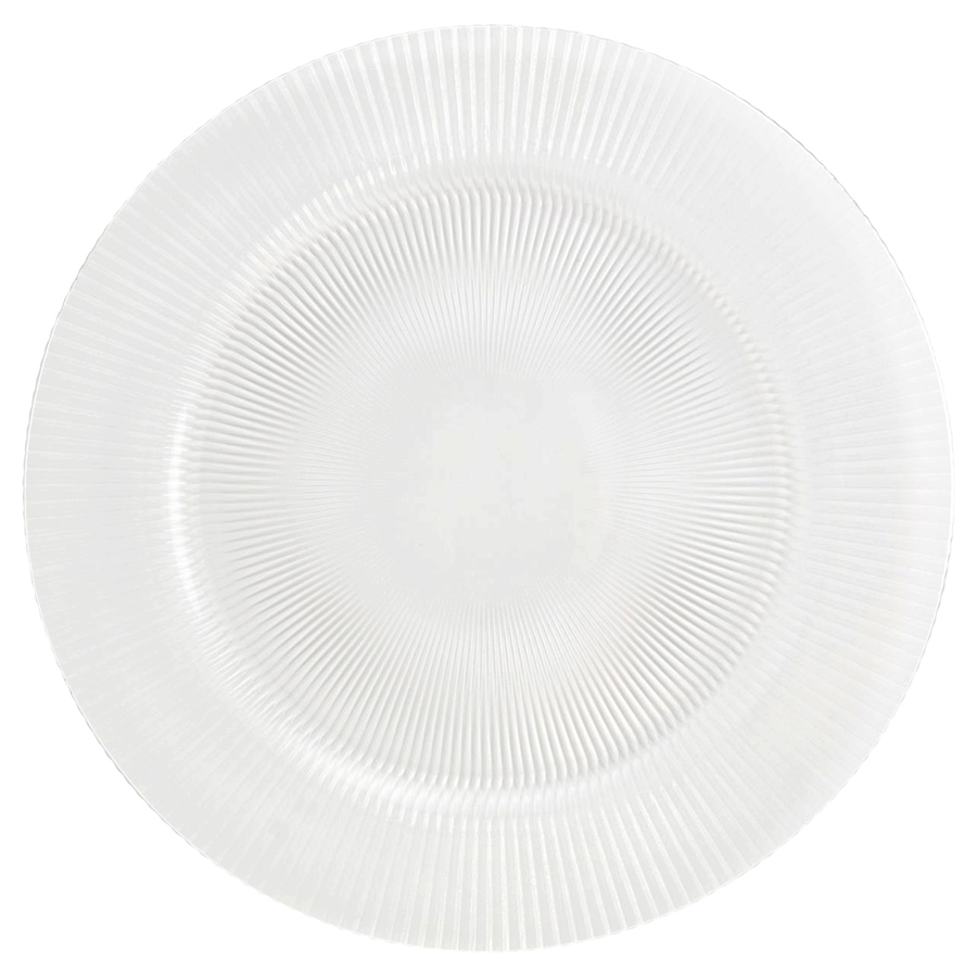 Тарелка "Мистраль" прозрачная без канта - Фото миниатюра 1