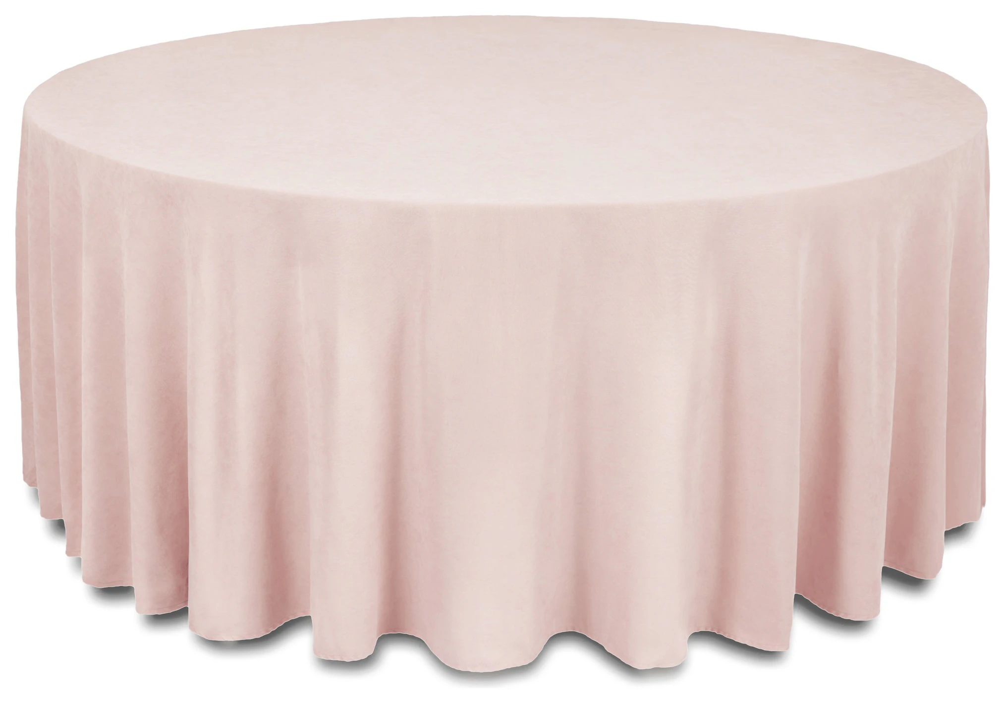 Скатерть канвас "Гамма" пудровая круглая