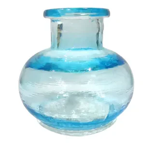 Ваза "Ласло" голубая - Фото 1