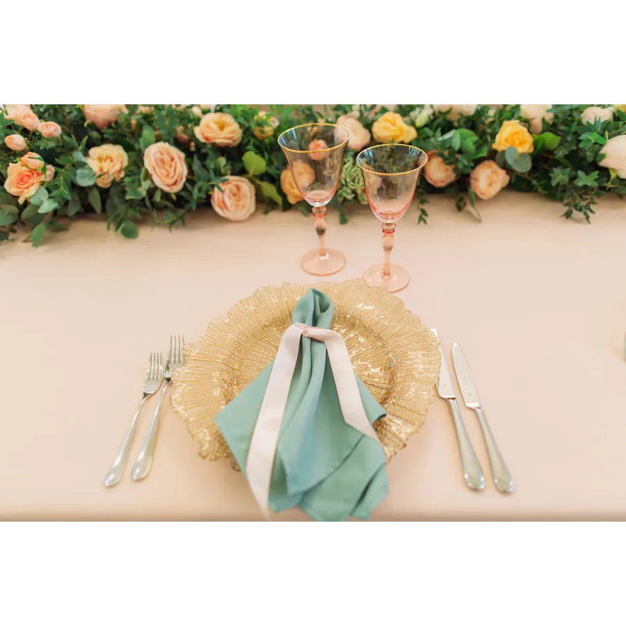 Салфетка "Альфа" приглушенно-мятная - Фото миниатюра 6