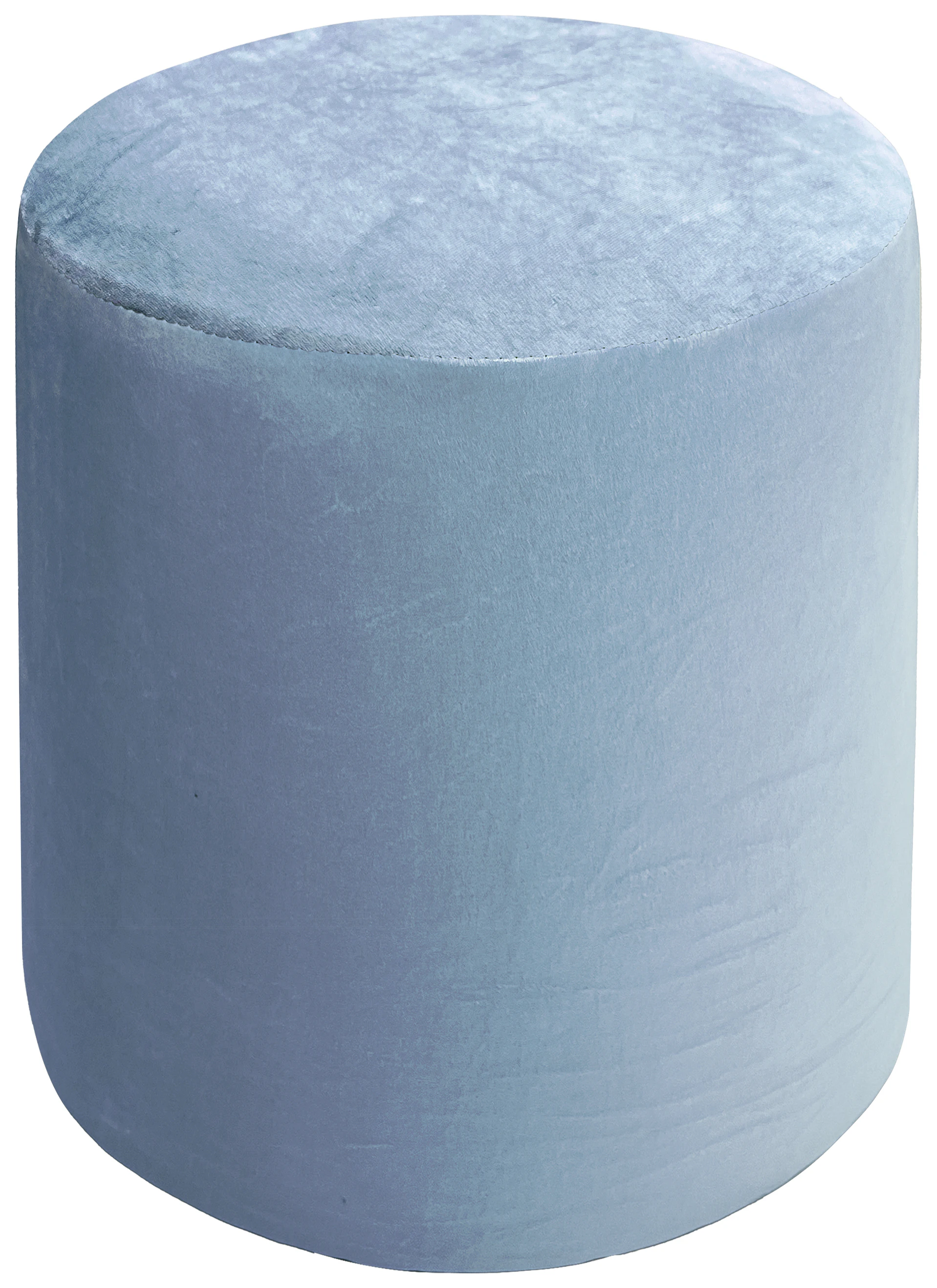 Пуфик "Фуфик" мини голубой сапфир бархат