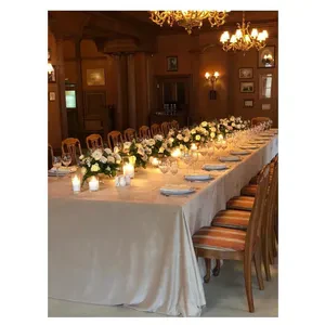 Скатерть бархатная "Бета" латте прямоугольная - Фото 2