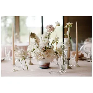 Скатерть канвас "Гамма" пудровая круглая - Фото 4