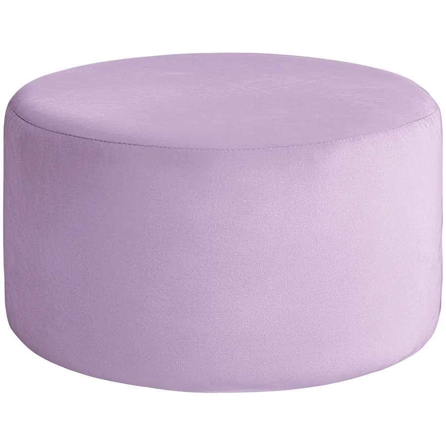 Пуфик "Фуфик" макс сиреневая дымка бархат - Фото миниатюра 1