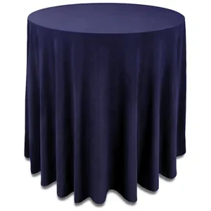 Скатерть канвас "Гамма" темно-синяя для коктейльного стола