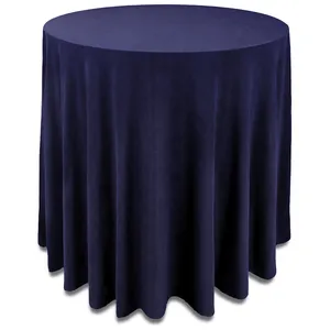 Скатерть канвас "Гамма" темно-синяя для коктейльного стола