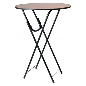 Стол коктейльный "Вольф Фуршет" коричневый 80