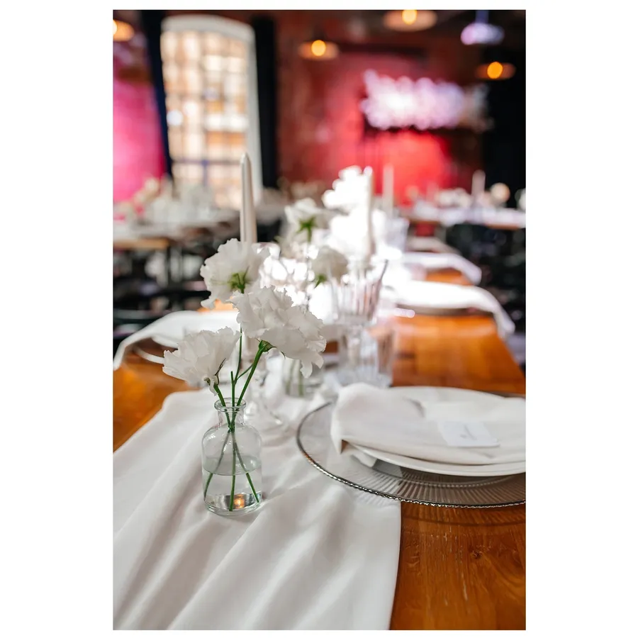 Тарелка "Мистраль" прозрачная с серебряным кантом - Фото миниатюра 4