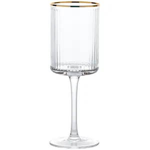 Бокал "Бронте" с золотым кантом винный