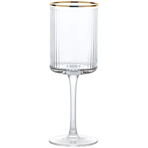 Бокал "Бронте" с золотым кантом винный