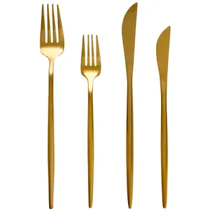 Набор приборов "Сафо" золотых 4 шт - Фото 1