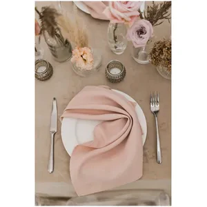 Скатерть бархатная "Бета" капучино круглая - Фото 3