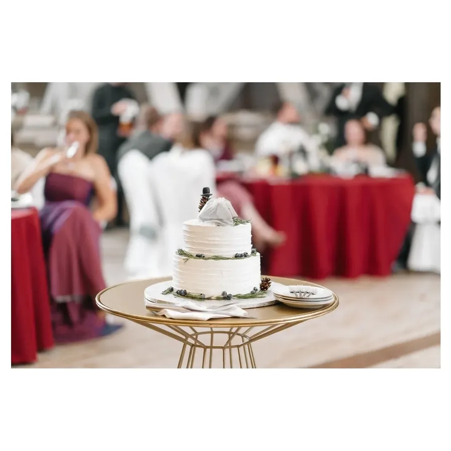 Стол "Минерва" на колесиках золотой - Фото миниатюра 3