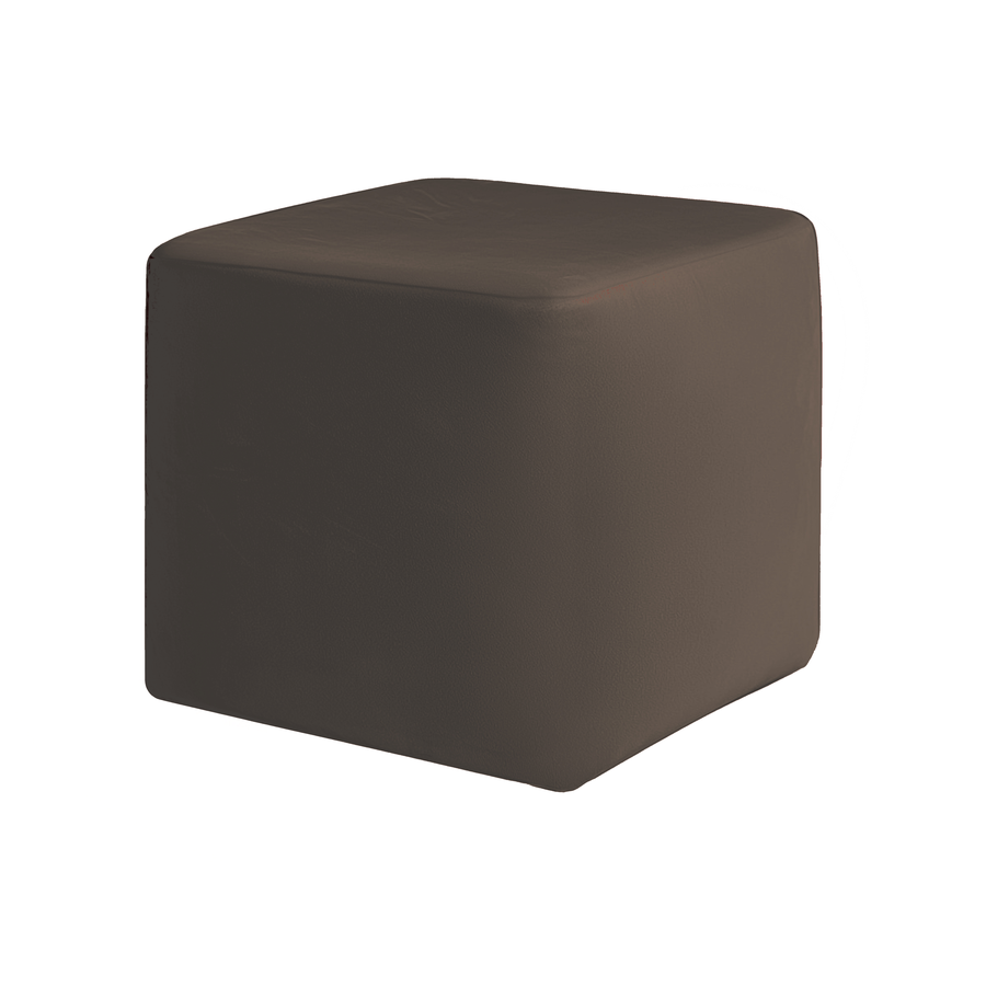 Пуфик "Квадро" шоколадный бархат - Фото миниатюра 2