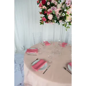 Скатерть "Альфа" латте круглая - Фото 3