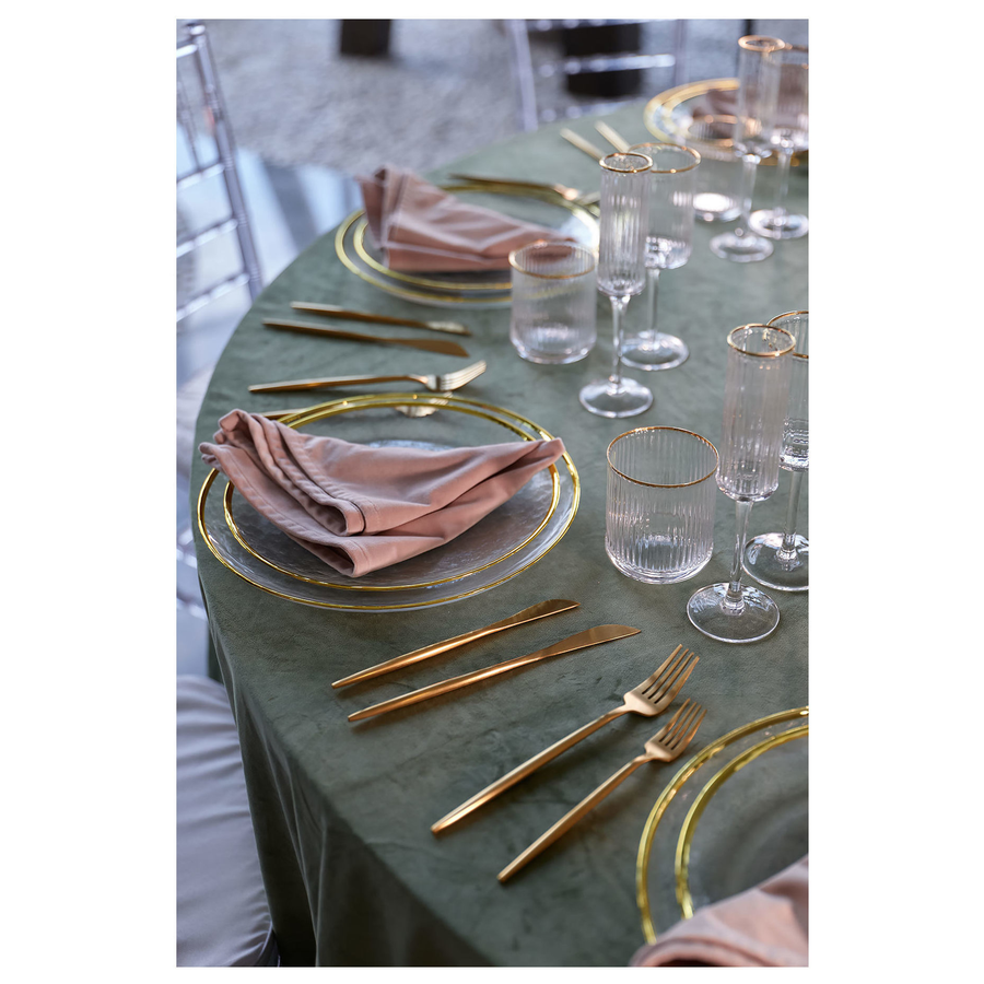 Набор приборов "Сафо" золотых 4 шт - Фото миниатюра 2