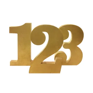 Набор номерков "Спика" золотой, 1-7