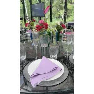 Бокал "Шелли" с золотым кантом винный - Фото 2