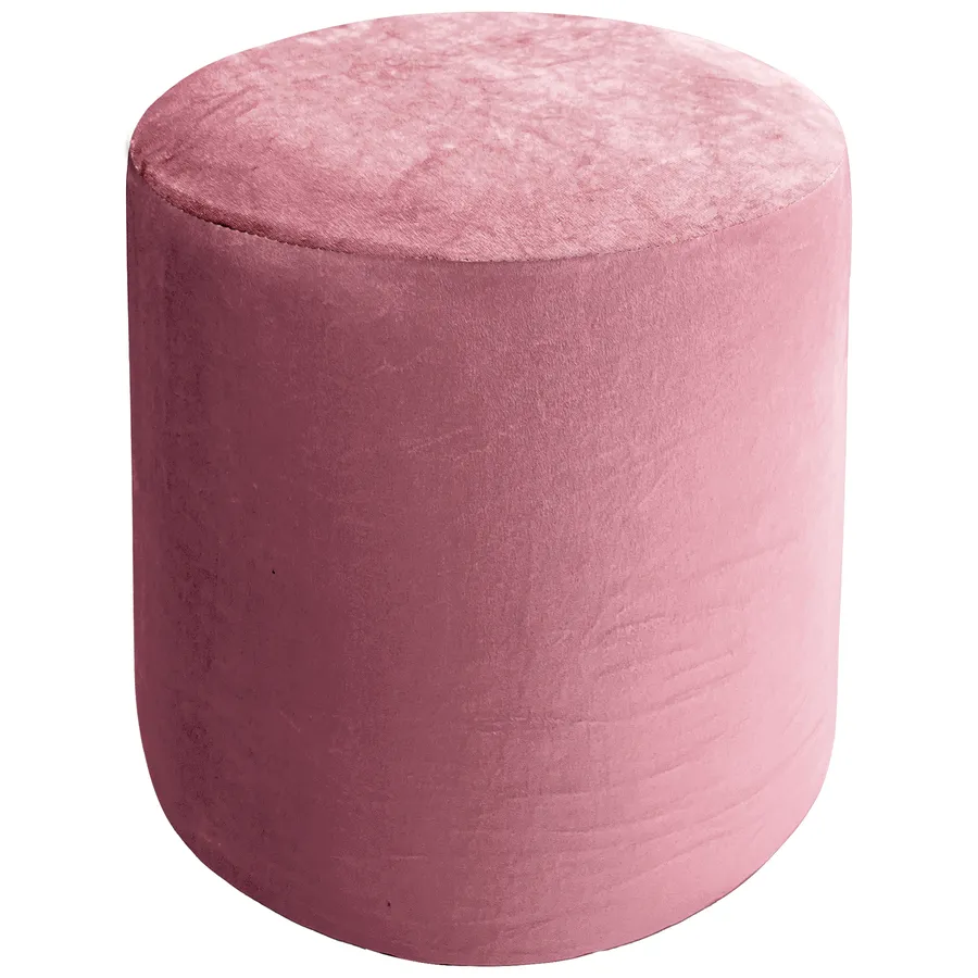 Чехол пуфик "Фуфик" мини розовая сакура бархат - Фото миниатюра 1