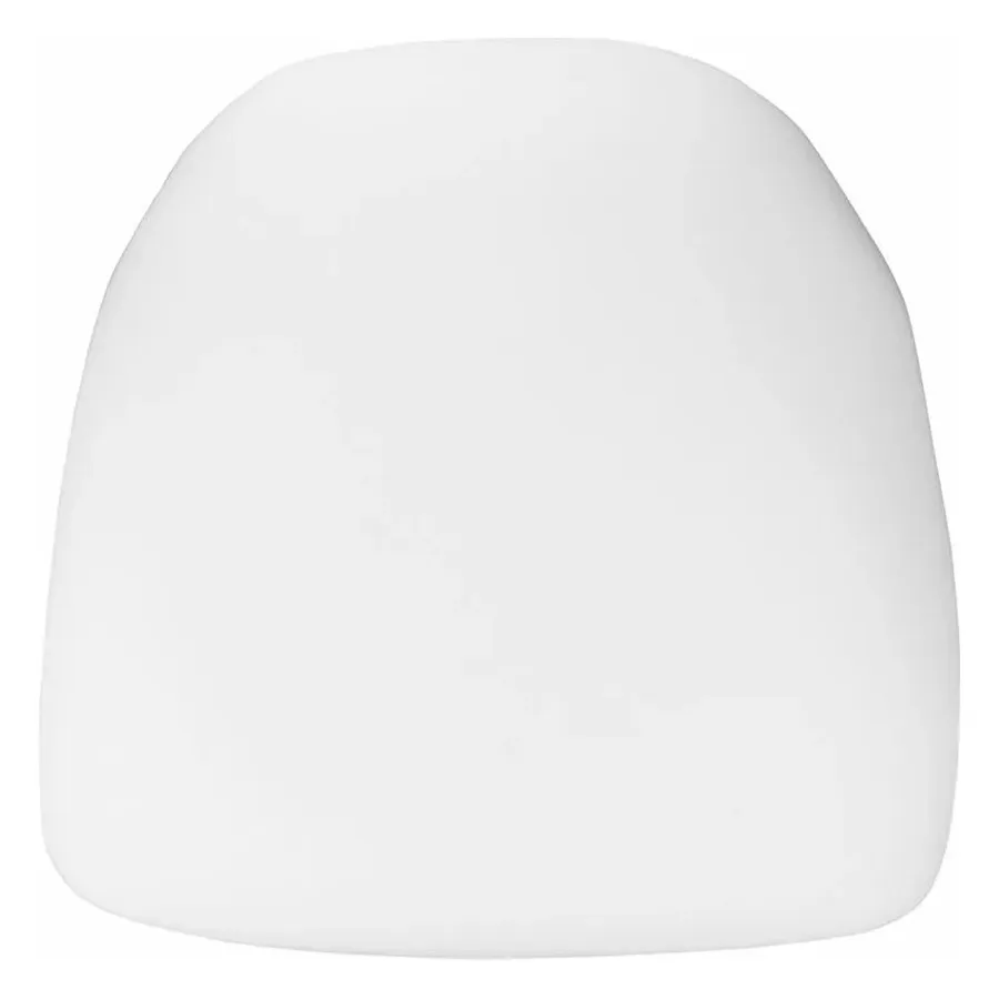 Подушка для стула "Тиффани" эко-кожа белая - Фото миниатюра 1