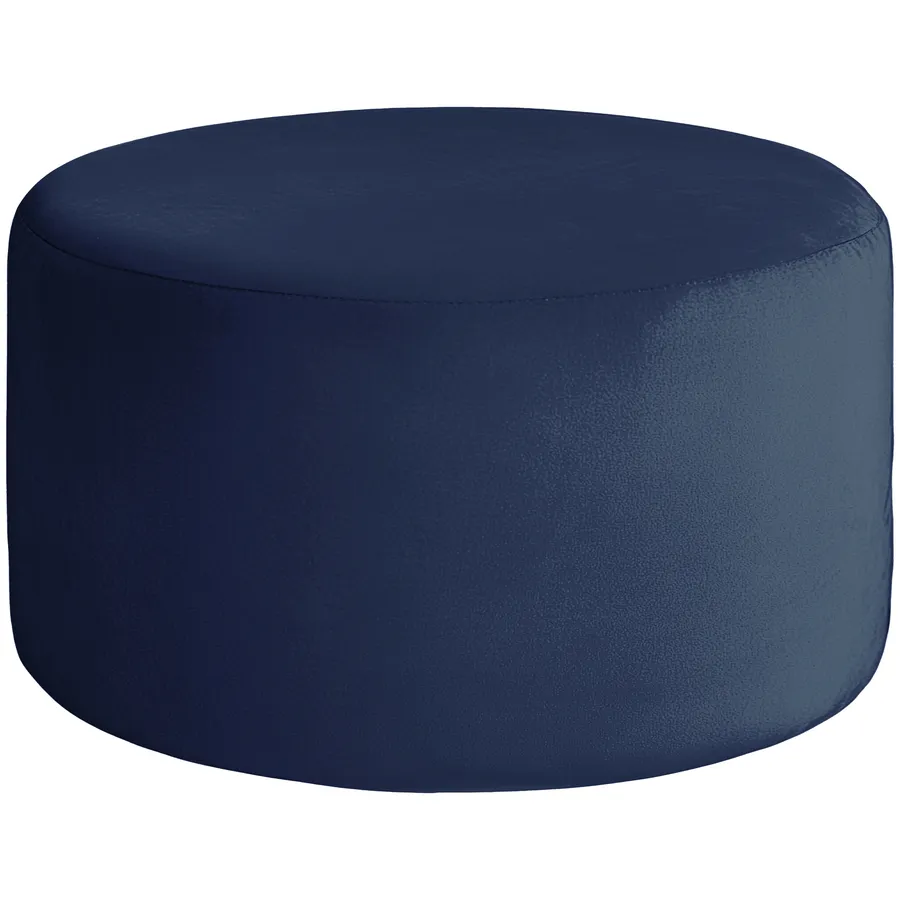 Чехол пуфик "Фуфик" макс темная ночь бархат - Фото миниатюра 1