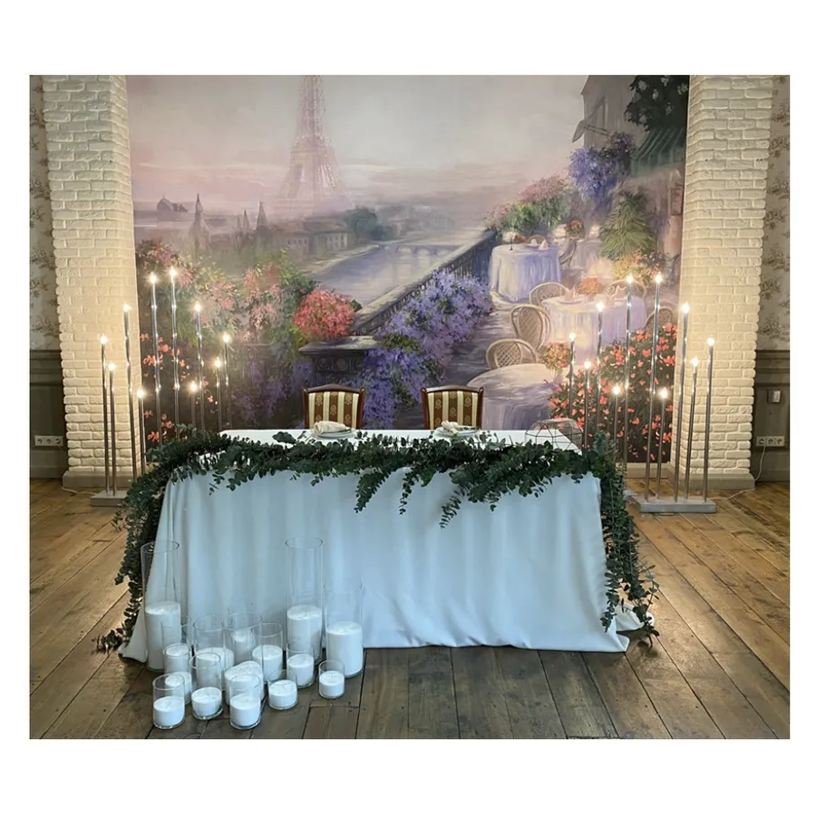 Скатерть "Альфа" молочная прямоугольная - Фото миниатюра 2