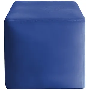 Пуфик "Квадро" синий Ван Гога бархат