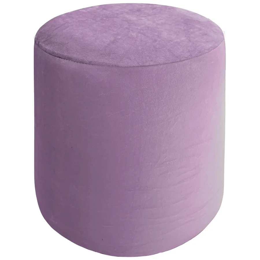 Пуфик "Фуфик" мини фиалковый бархат - Фото миниатюра 1