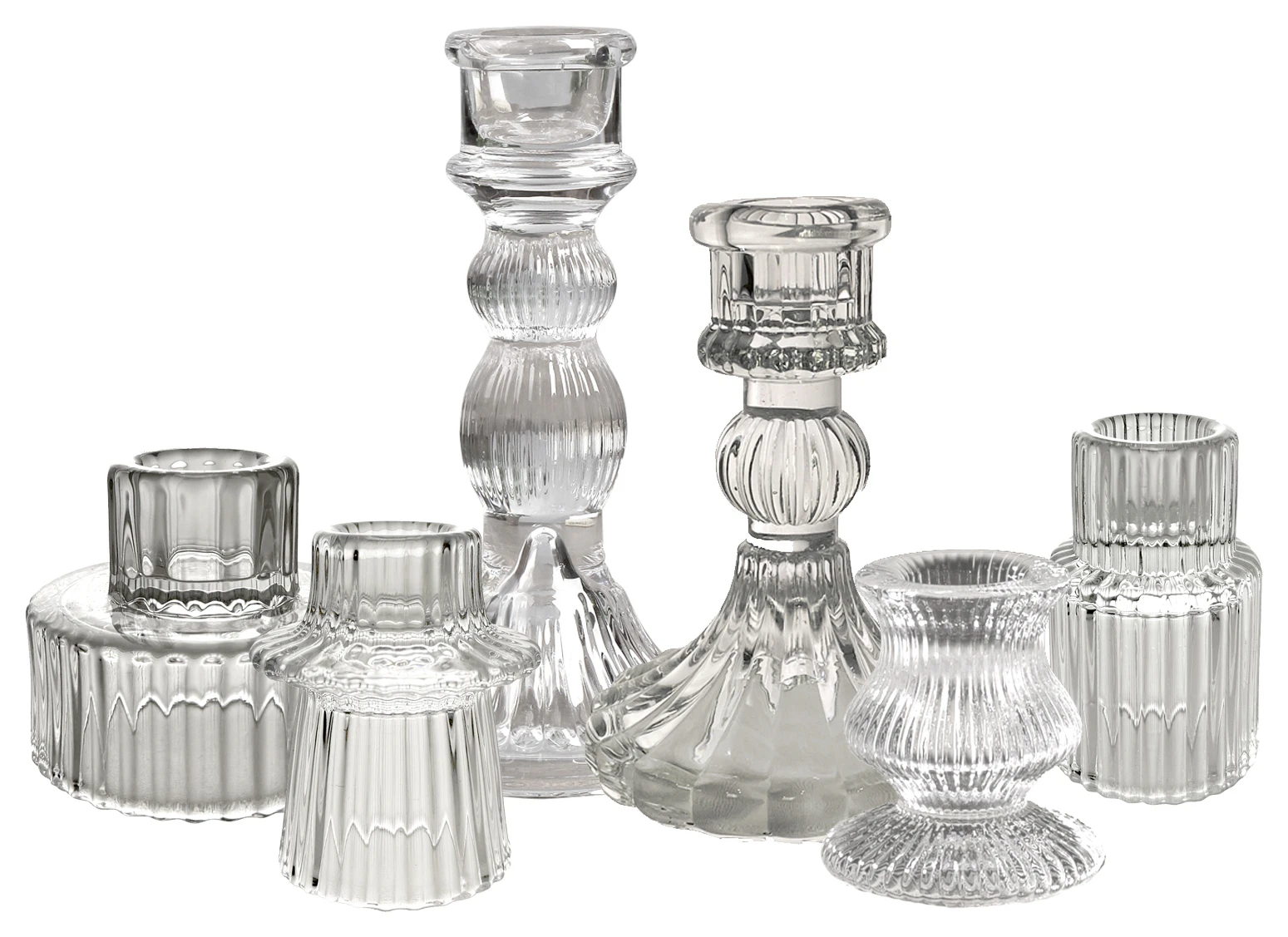 Набор подсвечников "Равенкло" прозрачные