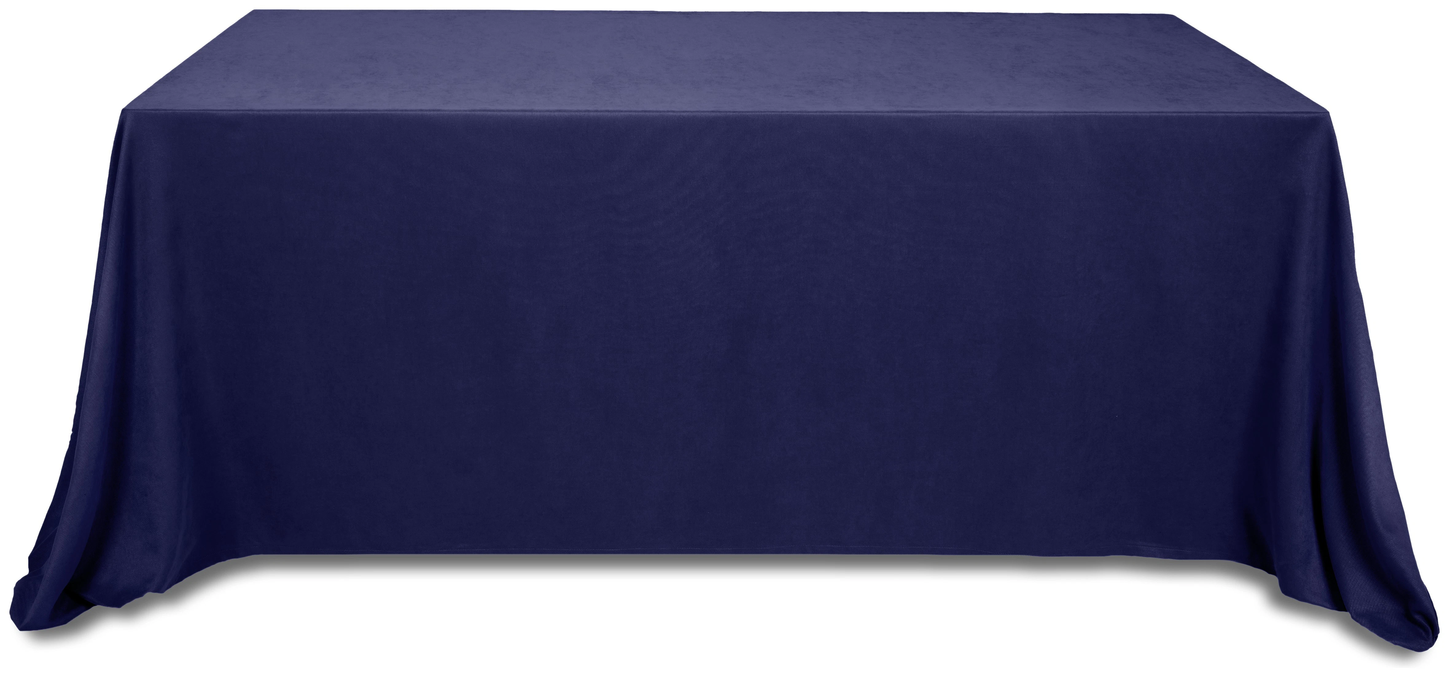 Скатерть канвас "Гамма" темно-синяя прямоугольная