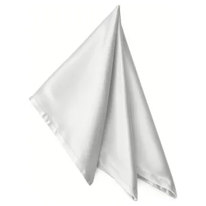 Салфетка "Шелк" белая глазурь