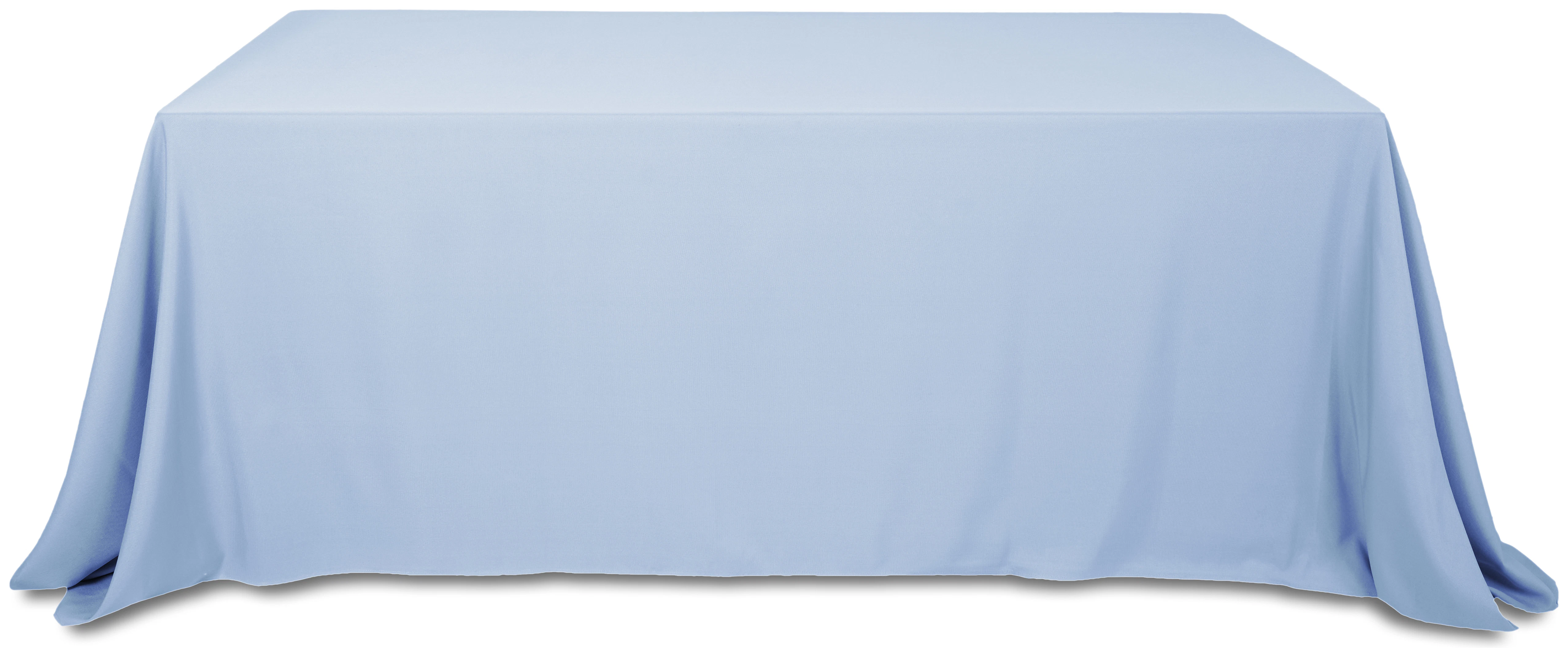 Скатерть "Альфа" пастельно-голубая прямоугольная