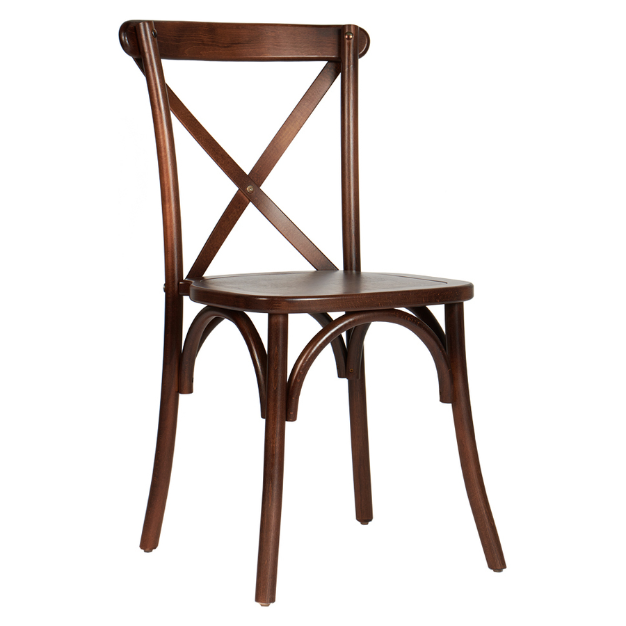 Стул "Кроссбэк" старинный орех - Фото миниатюра 1