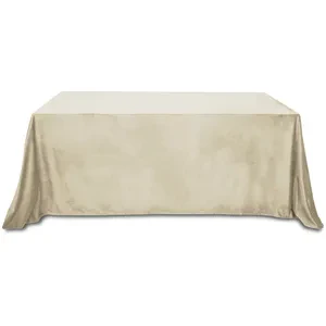 Скатерть бархатная "Бета" латте прямоугольная - Фото 1